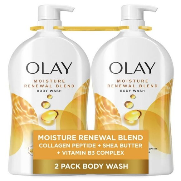 Olay Moisture Renewal Blend Body Wash, 35 fl. oz., 2 pk. - Picture 1 of 8